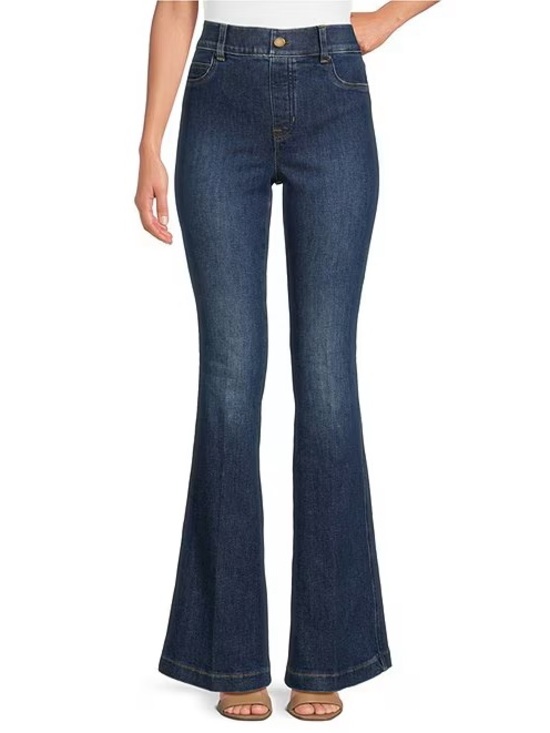 SPANX Denim - SPANX Pull On Flare Jeans Size Large